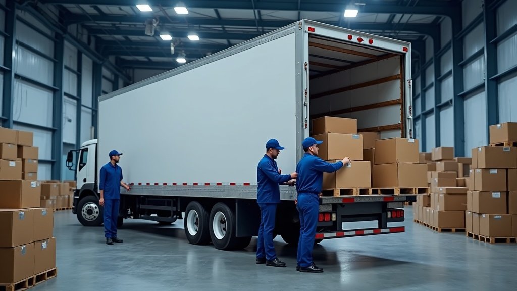 Almacén de carga parcial LTL INTETCA